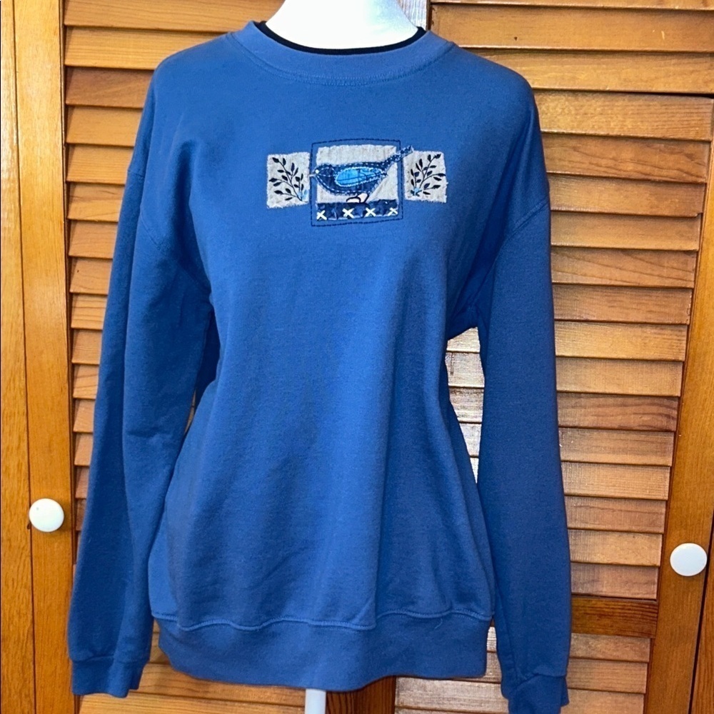 Country Store Bluebird Sweatshirt Size XL